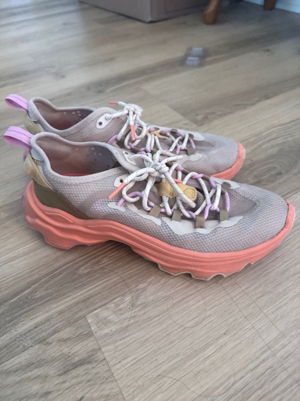 SOREL x Free People Movement Kinetic Breakthru Womens 8 Tech Lace Running Shoes